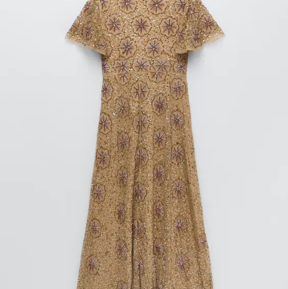 BEADED SPECIAL EDITION KNIT DRESS - Picture 8 of 12